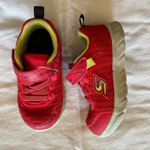 Red Sketcher Toddler Shoes